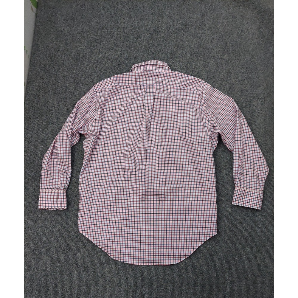 Lot 3 Ralph Lauren Shirt Men Large Blue Pink Plaid Button Down Pony Long Sleeve - Picture 6 of 16